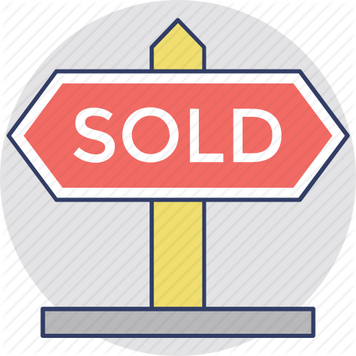 Commercial Estate Sign, Estate Signage, Sold Advertisement, Sold