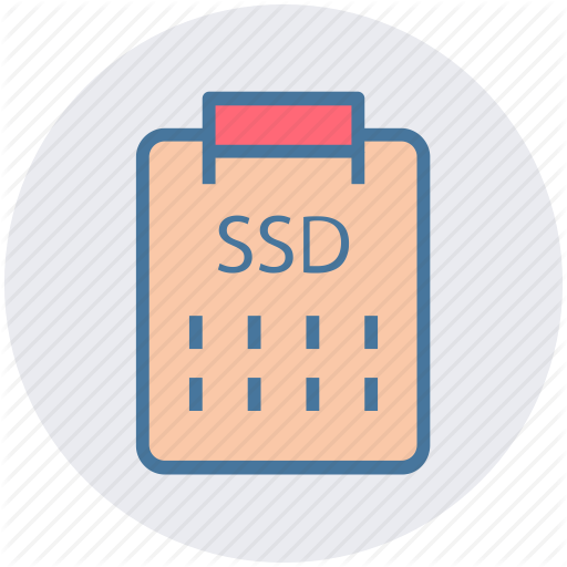 Data Storage, Hard Drive, Sata Hard, Solid State Disk, Ssd Icon