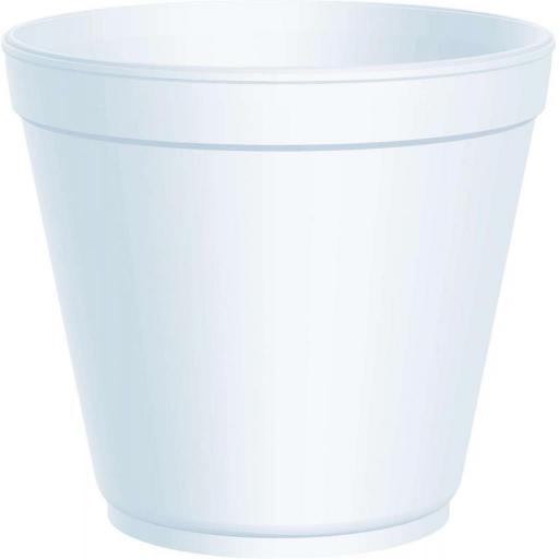 Dart Solo White Foam Polystyrene Food Container