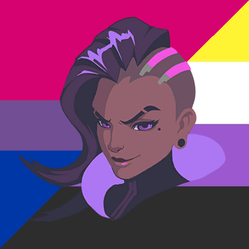 Non Binary Sombra Tumblr