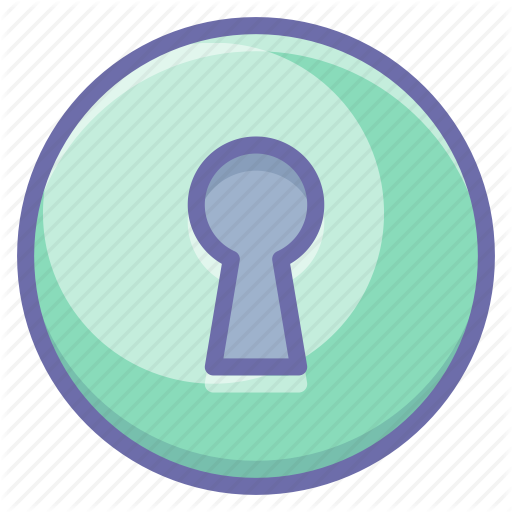 Keyhole, Private, Secret Icon