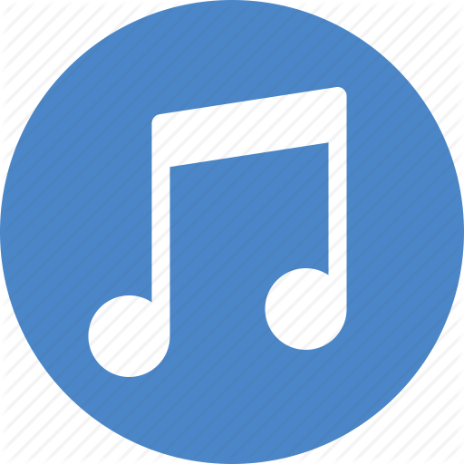 Audio, Blue, Circle, Music, Radio, Service, Song Icon