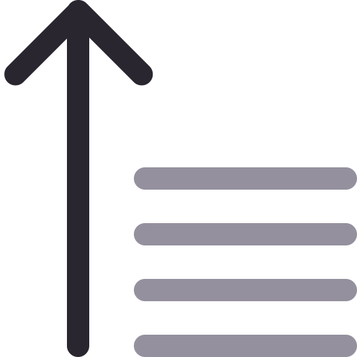 Sort, Descending Icon Free Of Icons Duetone