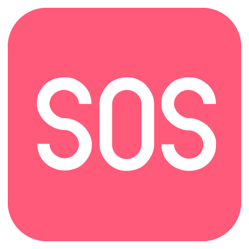 Squared Sos Emoji For Facebook, Email Sms Id