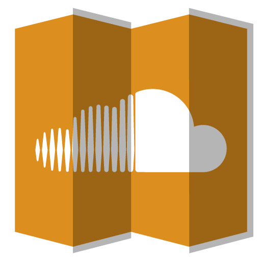 Soundcloud Icon Folded Social Media Iconset Designbolts