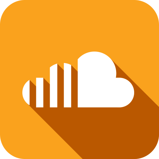 Social Media Soundcloud Orange Icon