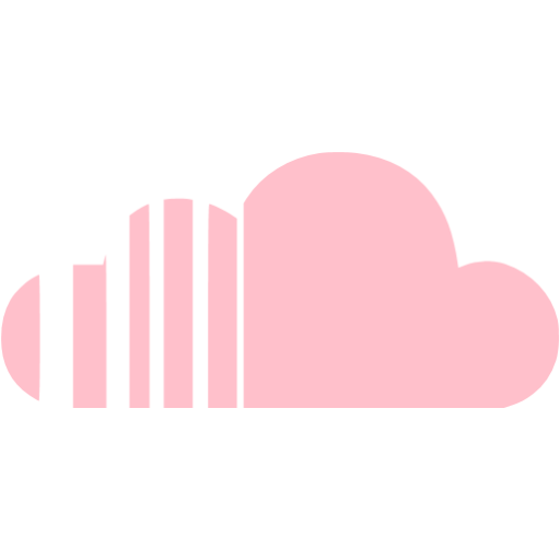 Pink Soundcloud Icon