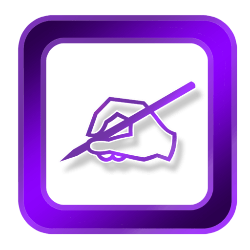 Cropped Icon Purple