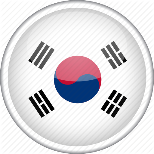 Circle, Country, Flag, National, South Korea Icon