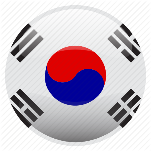 Flag, Korea, South Korea, Icon