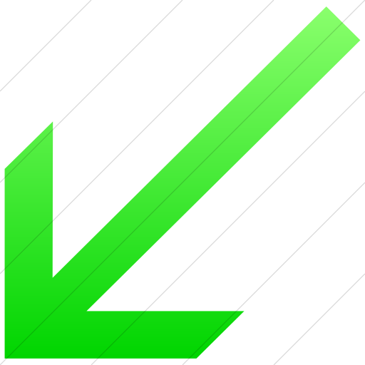 Simple Ios Neon Green Gradient Classic Arrows Simple