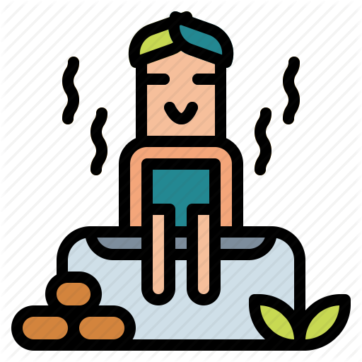 Relax, Sauna, Spa, Treatment Icon