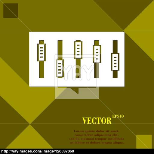 Dj Console Mix Handles And Buttons Icon Symbol Trendy, Modern