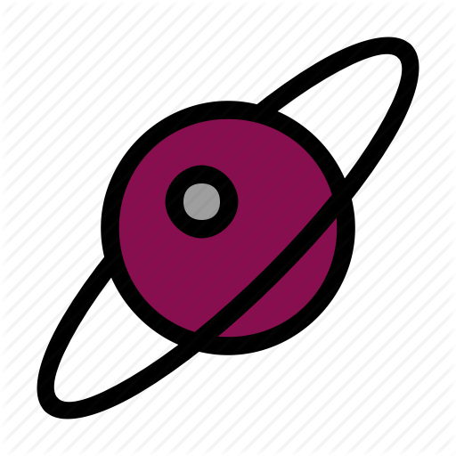 Planet, Saturn, Solar System, Space Icon