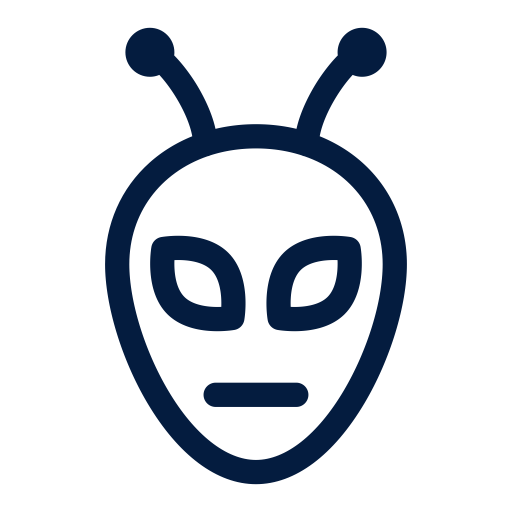 Aliens, Astronaut, Astronomy, Science, Space Icon