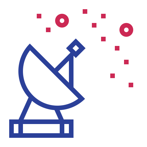 Science, Listen, Signal, Astronomy, Antenna, Sky, Space Icon Free