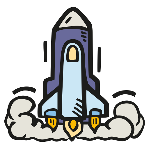 Space Shuttle Launch Icon Free Space Iconset Good Stuff No