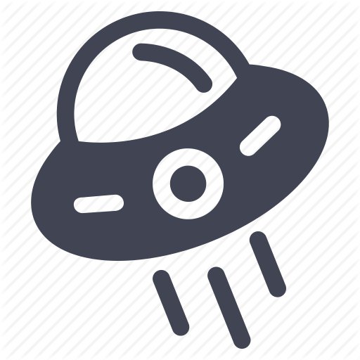 Alien, Astronomy, Space, Spacecraft, Spaceship Icon