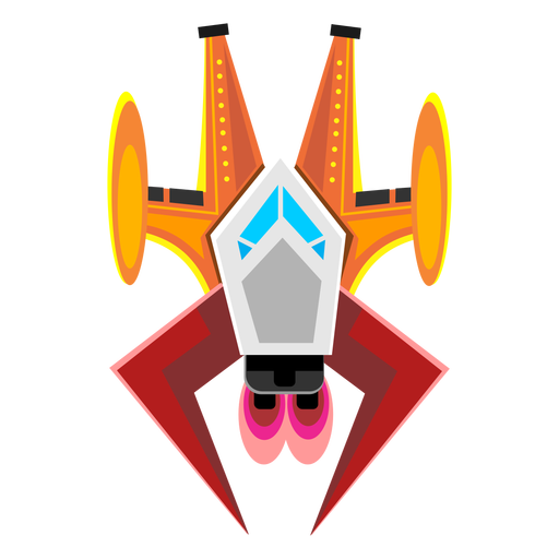 Arcade Spaceship Icon
