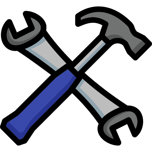 Hammer Spanner Png Icon