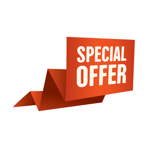 Origami Special Offer Sale Banner
