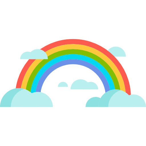Nature, Spectrum, Atmospheric, Sun, Weather, Rainbow Icon