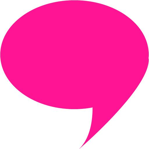 Purple Speech Bubble Icon Free