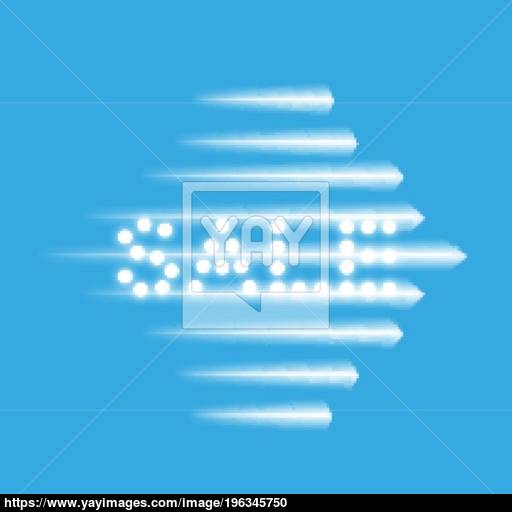 Supper Sale Speed Icon On The Blue Background Vector