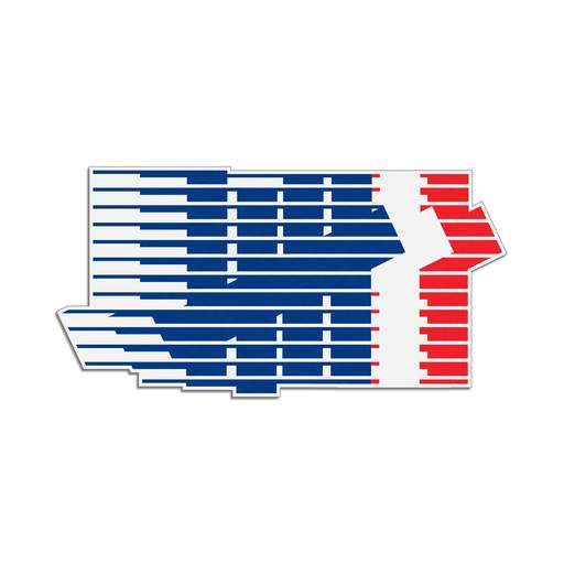 Undefeated Speed Icon Sticker