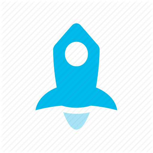 Launch, Rocket, Spaceship, Speed Up Icon