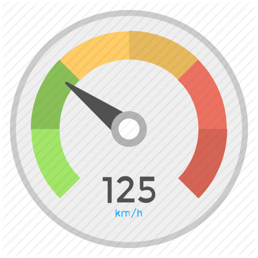 Dashboard, Odometer, Speed Counter, Speed Gauge, Speedometer Icon