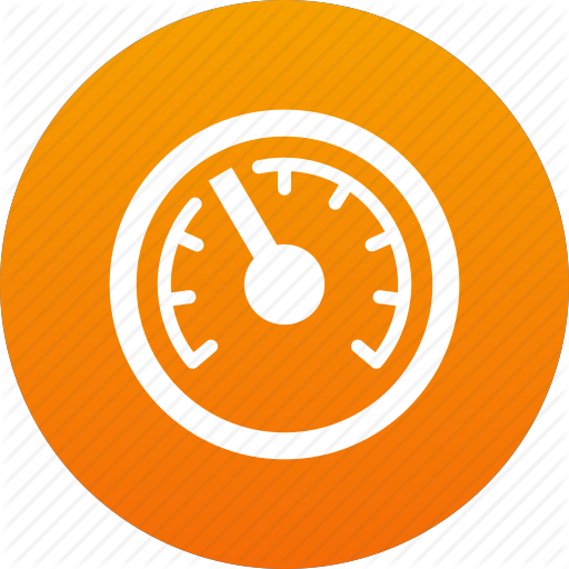 Speed, Speedometer Icon