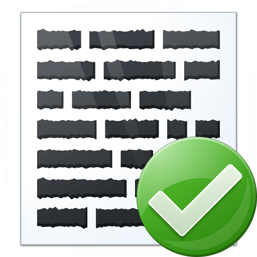 Iconexperience V Collection Text Ok Icon