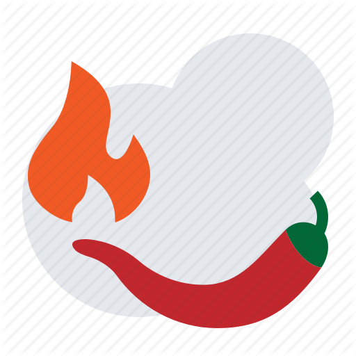 Chili, Chilli, Hot, Spicy Icon