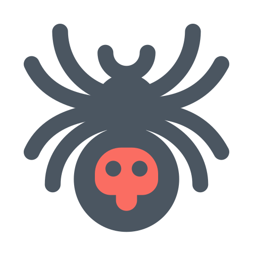 Danger, Halloween, Poison, Spider Icon Free Of Materia Flat