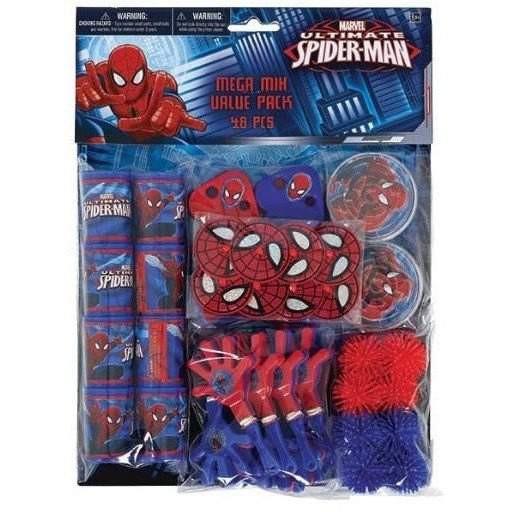 Buy Ultimate Spiderman Birthday Mega Mix Party Pack
