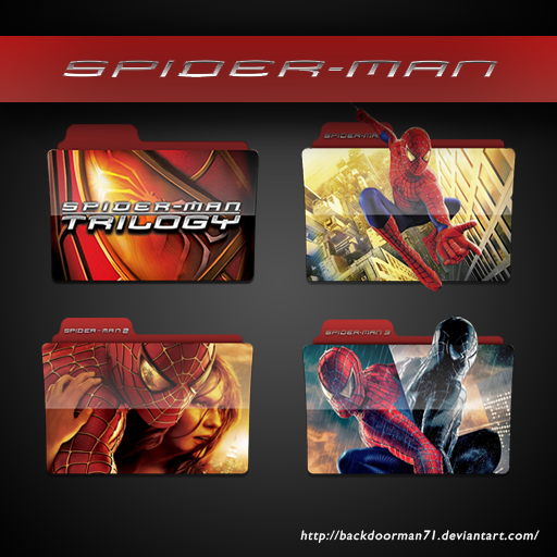 Spider Man Trilogy Movie Icon Pack