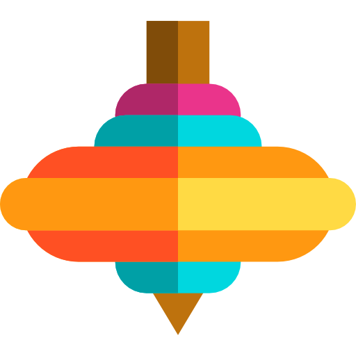 Childhood, Toy, Kid And Baby, Spin, Spinning, Fun Icon