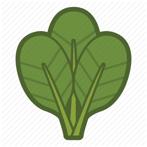 Leaf, Leaves, Salad, Spinach, Vegetable Icon
