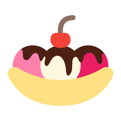 Banana, Split, Food Icon Free Of Colored Food Drink Icons