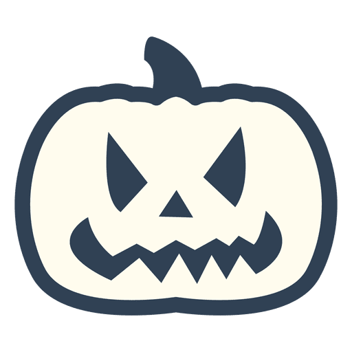Spooky Pumpkin Stroke Icon