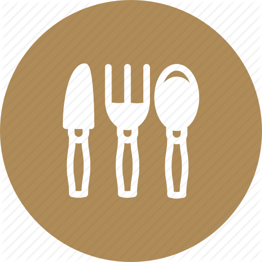 Cultery, Fork, Knife, Spoon, Utensils Icon