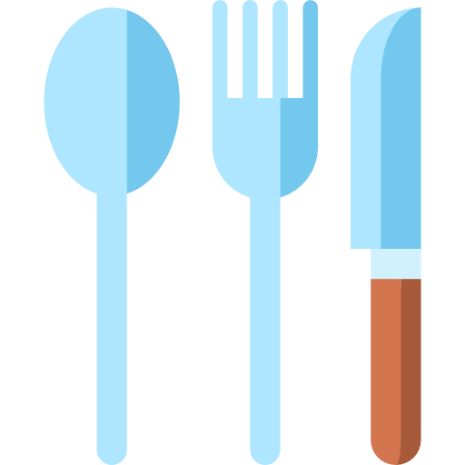 Fork, Knife, Restaurant, Spoon, Kitchen Pack Icon