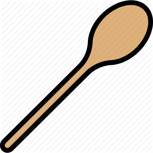 Cooking, Kitchen, Spoon, Tool, Wooden Icon
