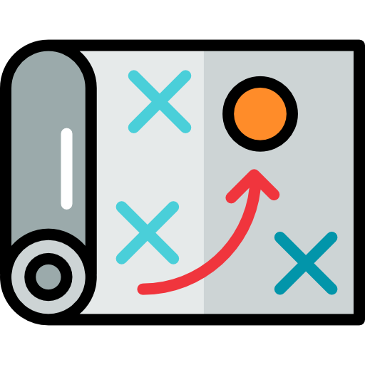 Strategy, Business, Sport Icon