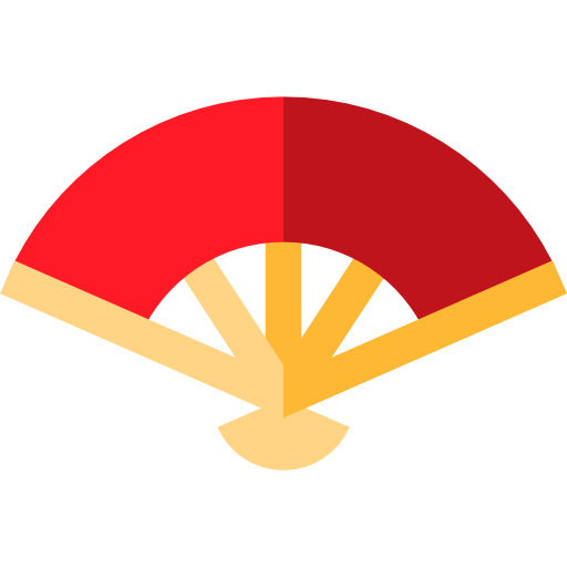 Chinese, Oriental, Asian, Fan, Traditional, Fashion, Cultures Icon