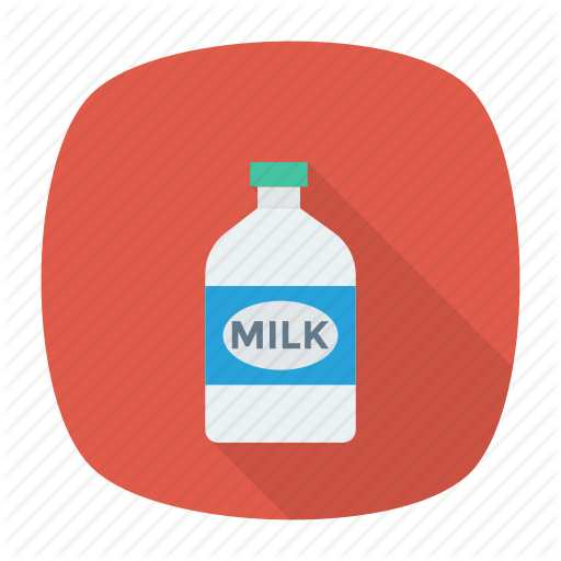Bottle, Carton, Milk, Pack Icon