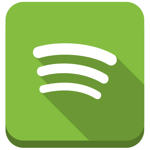 Spotify Flat Yellowgreen Icon