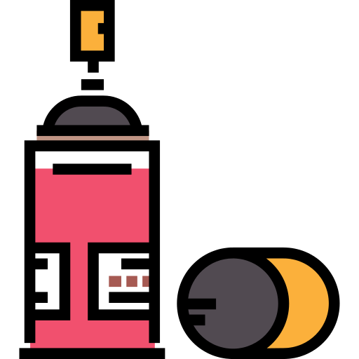 Spray Paint Graffiti Png Icon