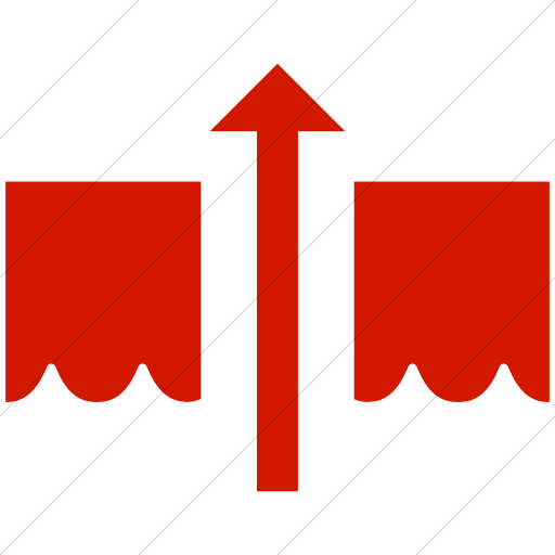 Simple Red Ocha Humanitarians Wash Spring Water Icon